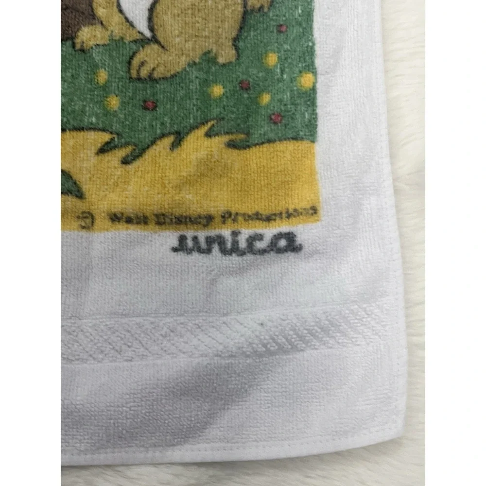 Vintage Disney Bambi Thumper  Hand Towel Deer Unica Broadway